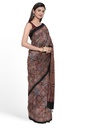 Hand Block Print Modal Silk Saree