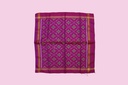 Handloom Single Ikat Patola Pocket Square