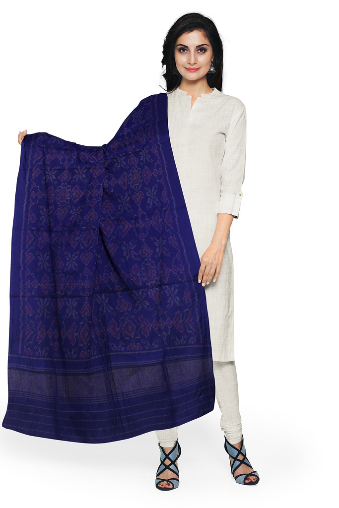 Handwoven Single Ikat Patola Shawl