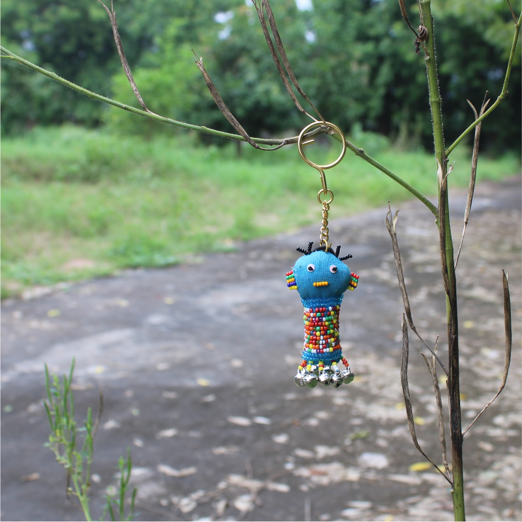 Handmade Beaded Keychain