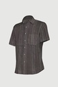Men’s Short-Sleeve Striped Casual Shirt