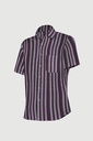 Men’s Short-Sleeve Striped Casual Shirt