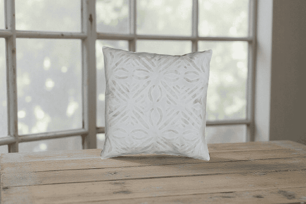 Handmade Applique Work Cushion Cover