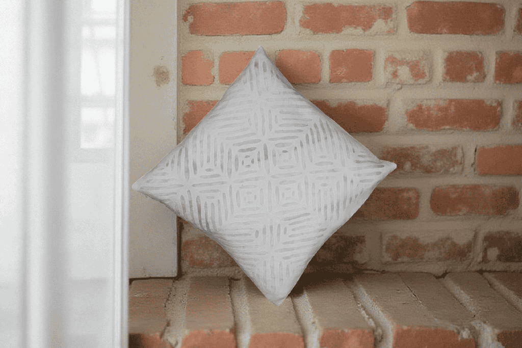 Handmade Applique Work Cushion Cover