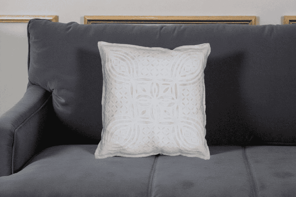Handmade Applique Work Cushion Cover