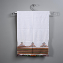 Handwoven Embroidered Mirror Woolen Work Stole