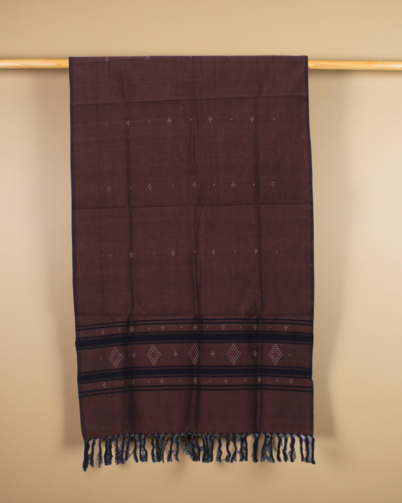Handwoven Cotton Tangaliya Stole