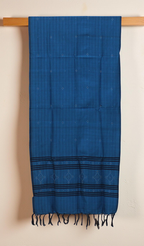 Handwoven Cotton Tangaliya Stole