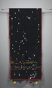 Handmade Tagai Work Cotton Stole with Ajrakh Border &amp; Tassels