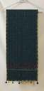 Handmade Tagai Work Cotton Stole with Ajrakh Border &amp; Tassels