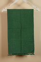 Handcrafted Wool Stole with Mirror Work and Tassels