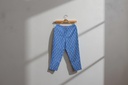 Elegant Cotton Block-Print Comfort Pants / Trouser