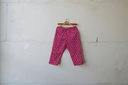 Elegant Cotton Block-Print Capri Pants / Trouser