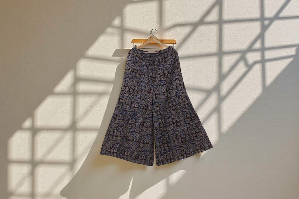 Ethnic Hand Block Print Cotton Palazzo