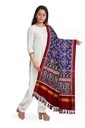 Handloom Double Ikat Patola Silk Dupatta