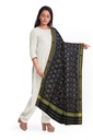Handloom Single Ikat Patola Silk Dupatta