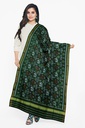 Handloom Single Ikat Patola Silk Dupatta