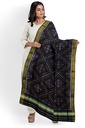 Handloom Single Ikat Patola Silk Dupatta