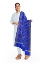 Handloom Single Ikat Patola Silk Dupatta