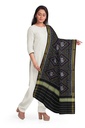 Handloom Single Ikat Patola Silk Dupatta