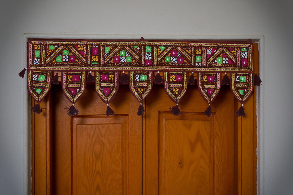 Handcrafted Kutchi Embroidered Door Toran