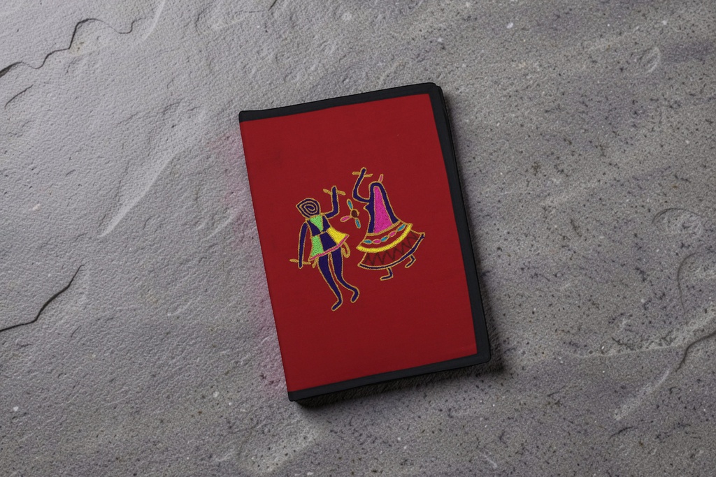 Handmade Embroidery Document File Folder