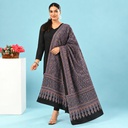 Ajrakh Hand Block Print Modal Silk Dupatta