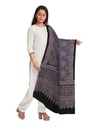 Ajrakh Hand Block Print Modal Silk Dupatta