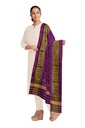 Handloom Single Ikat Patola Silk Dupatta