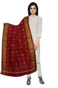 Handloom Single Ikat Patola Silk Dupatta