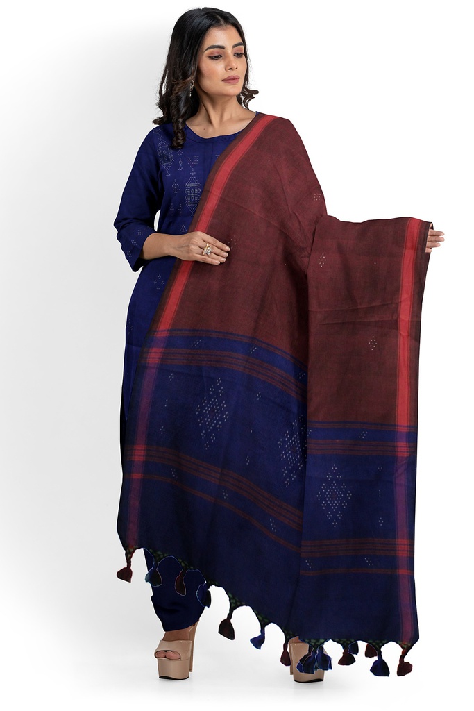 Handwoven Tangaliya Cotton Suit Set / Dress Material