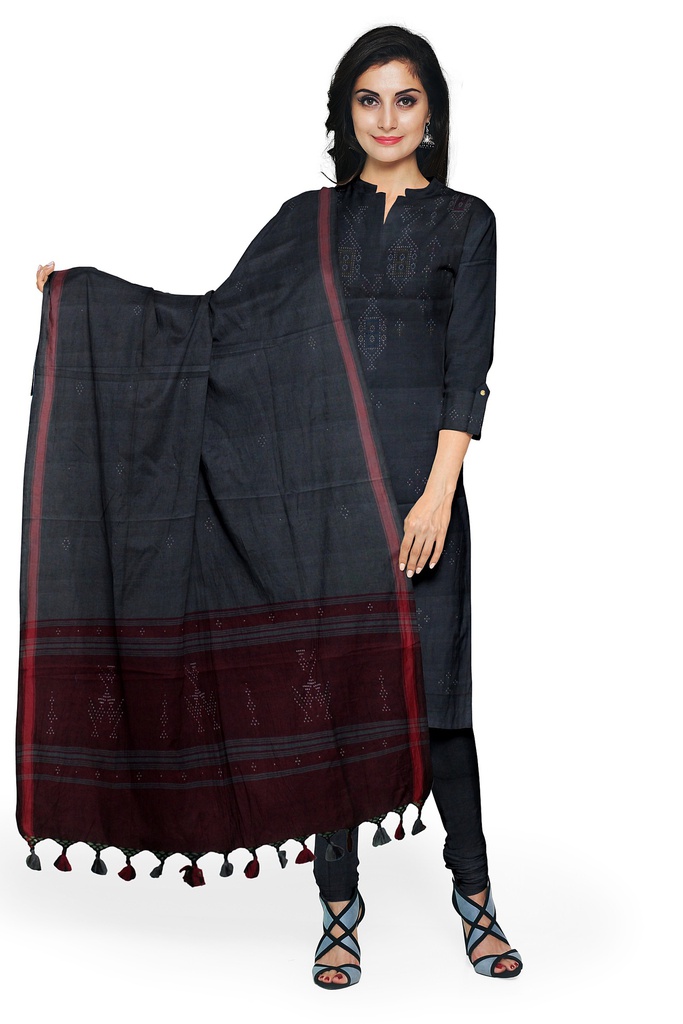 Handwoven Tangaliya Cotton Suit Set / Dress Material