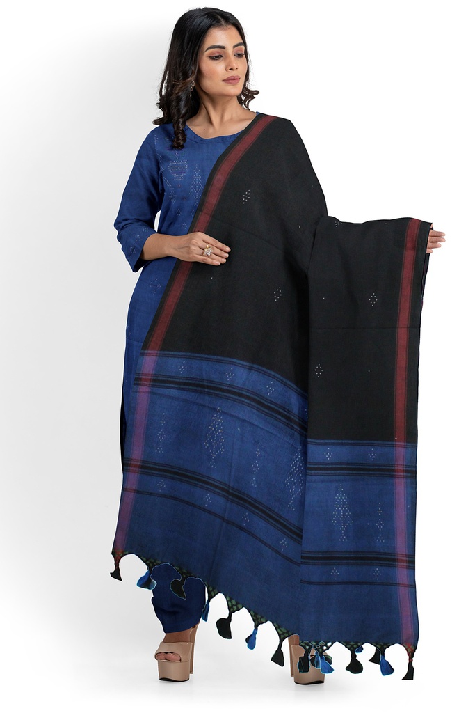 Handwoven Tangaliya Cotton Suit Set / Dress Material