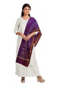 Handloom Single Ikat Patola Silk Dupatta