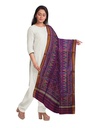 Handloom Single Ikat Patola Silk Dupatta