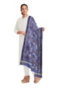 Handloom Single Ikat Patola Silk Dupatta