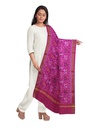 Handloom Single Ikat Patola Silk Dupatta