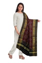 Handloom Single Ikat Patola Silk Dupatta