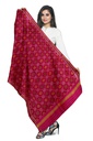 Handloom Single Ikat Patola Silk Dupatta
