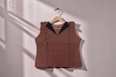 Ajrakh Hand Block Printed Cotton Crop Top