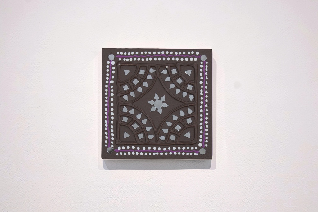 Handcrafted Mud &amp; Mirror Work Wall Hanging