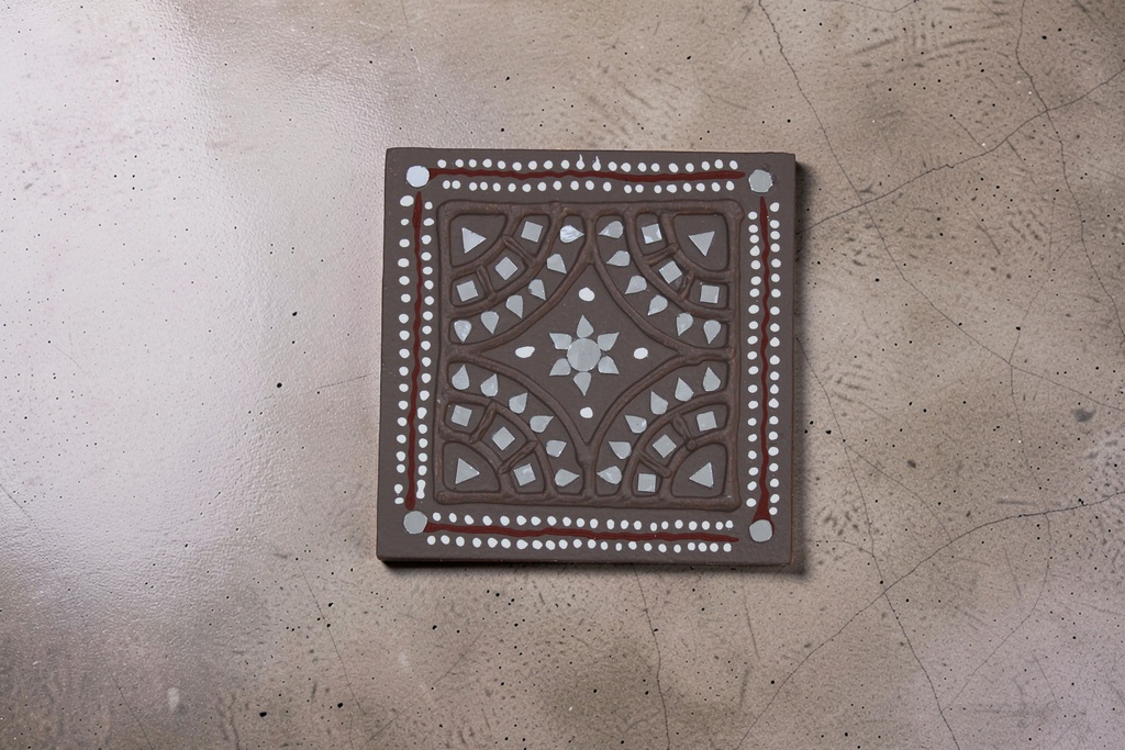 Handcrafted Mud &amp; Mirror Work Wall Hanging