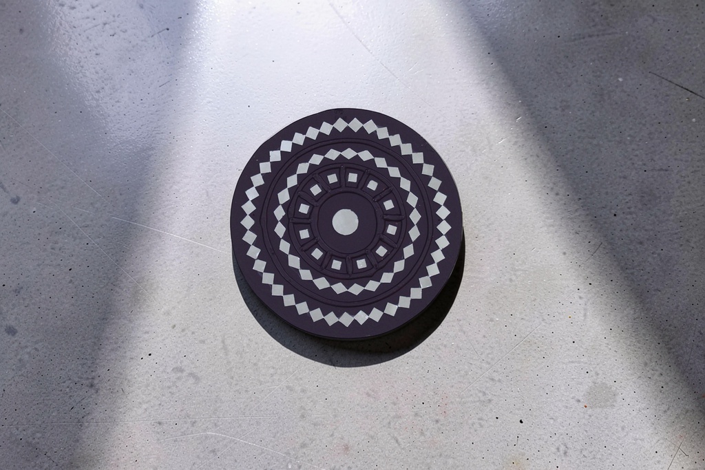 Handcrafted Mud &amp; Mirror Work Wall Hanging