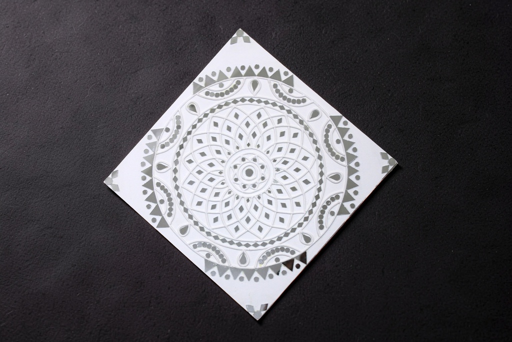 Handcrafted Mud &amp; Mirror Work Wall Hanging
