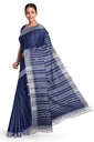 Handwoven Kala Cotton Bhujodi Saree