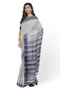 Handwoven Kala Cotton Bhujodi Saree