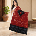 Handcrafted Bandhani Woolen Shawl