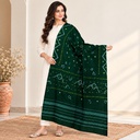 Handcrafted Bandhani Woolen Shawl