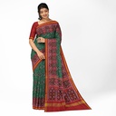 Hancrafted Semi Ikat Silk Patola Saree