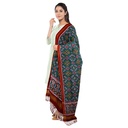 Handwoven Double Ikat Patola Silk Dupatta